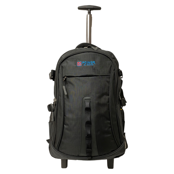 B-2167-Backpack W/Wheels 18"-Black
