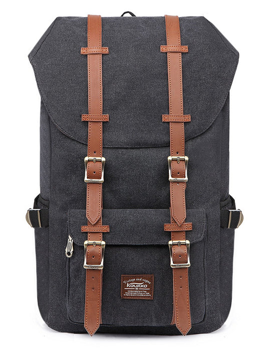 B-E5-1 Canvas Backpack 17" Black