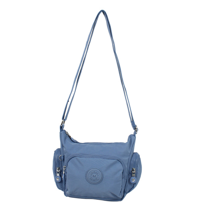 C-B 8713 Cross Body Bag-Blue