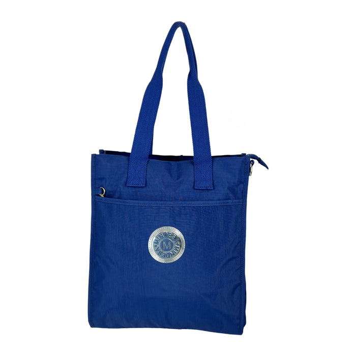 T-B 8753 Tote & Cross Body Bag-Navy