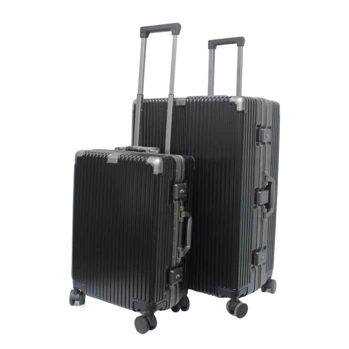 L-BL 8908 Luggage PP-20"29"-Black