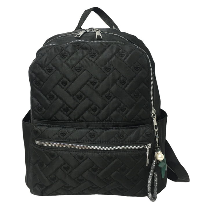 B-YJ 204-Backpack-Black