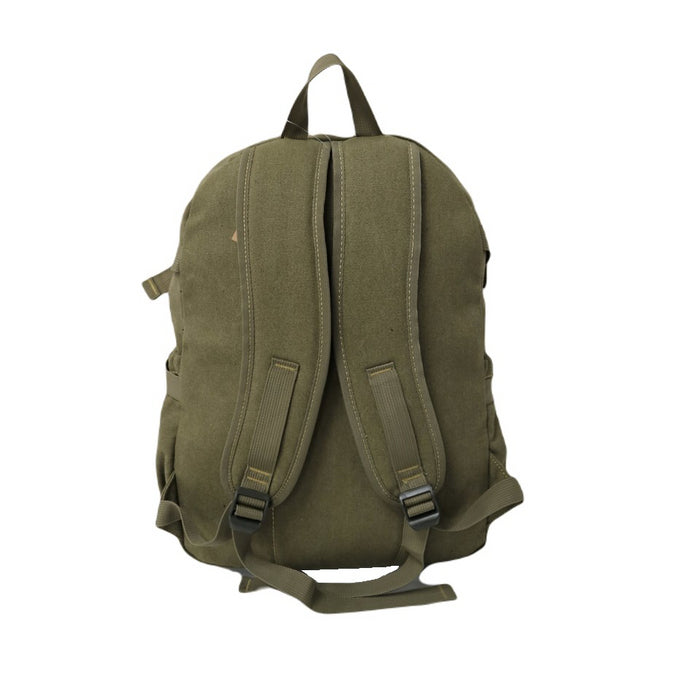 B-BQ 6618A Canvas Backpack 18"-Green