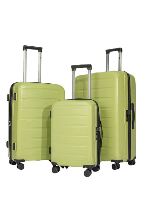 L-988-3-pc(20'26"30") PC Luggage-Yellow(TSA Lock