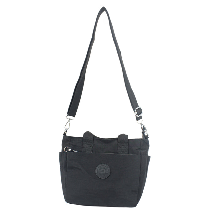 C-B 8712 Cross Body Bag-Black-