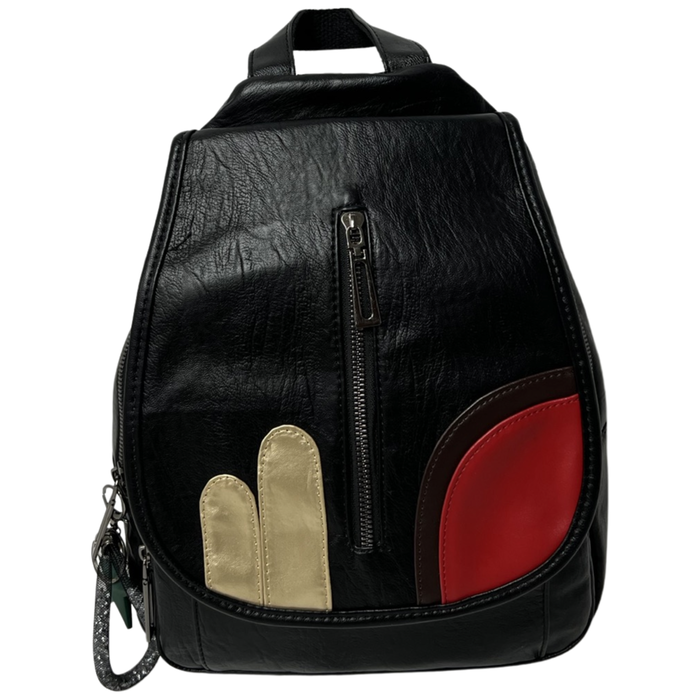 B-YJ 706-Backpack-Black