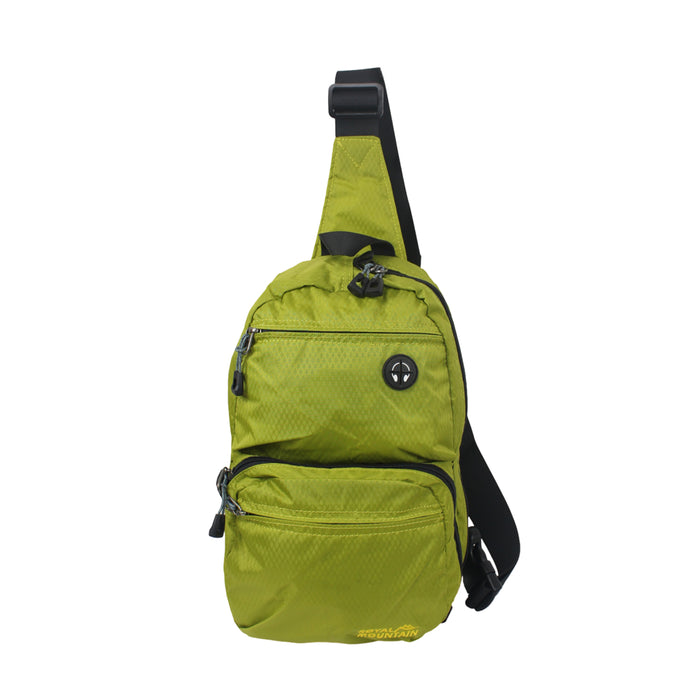 C-1663 Cross Body Bag-Apple Green