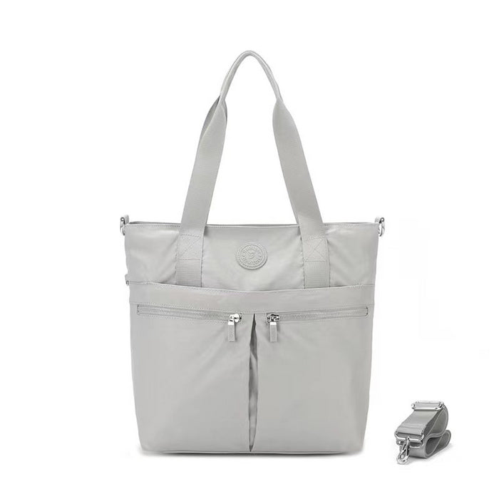 T-B 8508 Tote & Cross body 13"-L/Grey