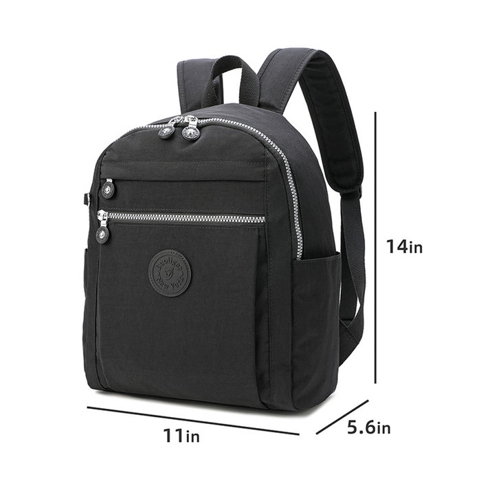 B-B 8613-Backpack-Black 13.5"