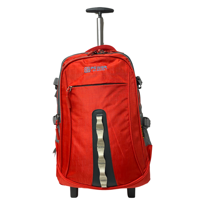 B-2167-Backpack W/Wheels 18"-Red
