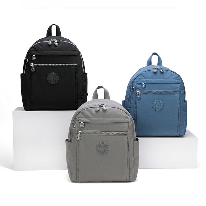B-B 8613-Backpack-Grey 13.5"