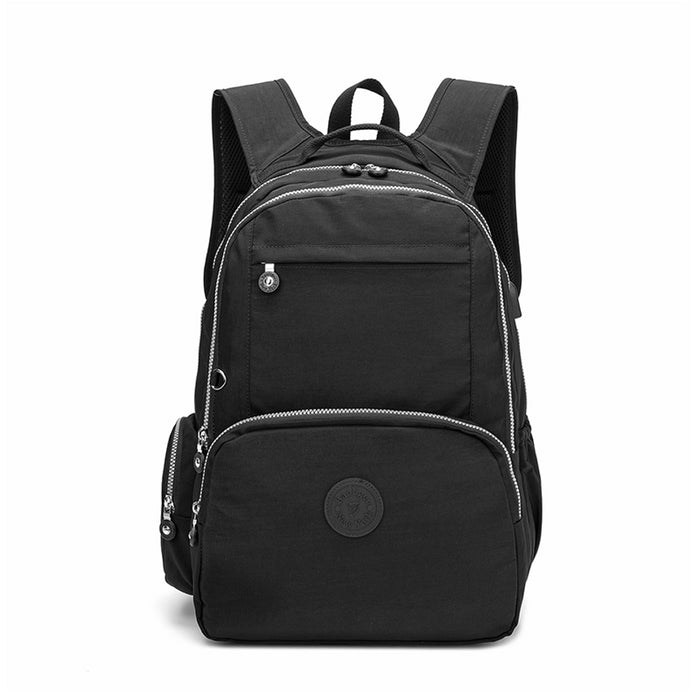 B-B 8003-Backpack (USB Port) Black 18'