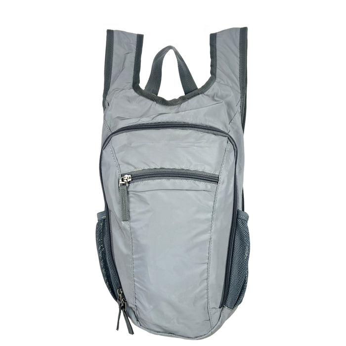 B-BA 11040 Reflective Backpack16"-Silver