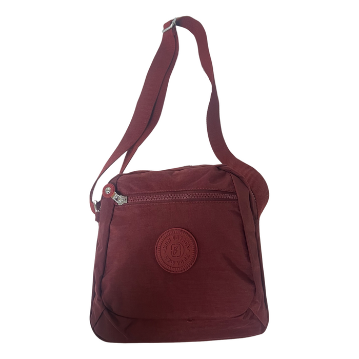 C-8088 Crossbody Bag-Dark Red