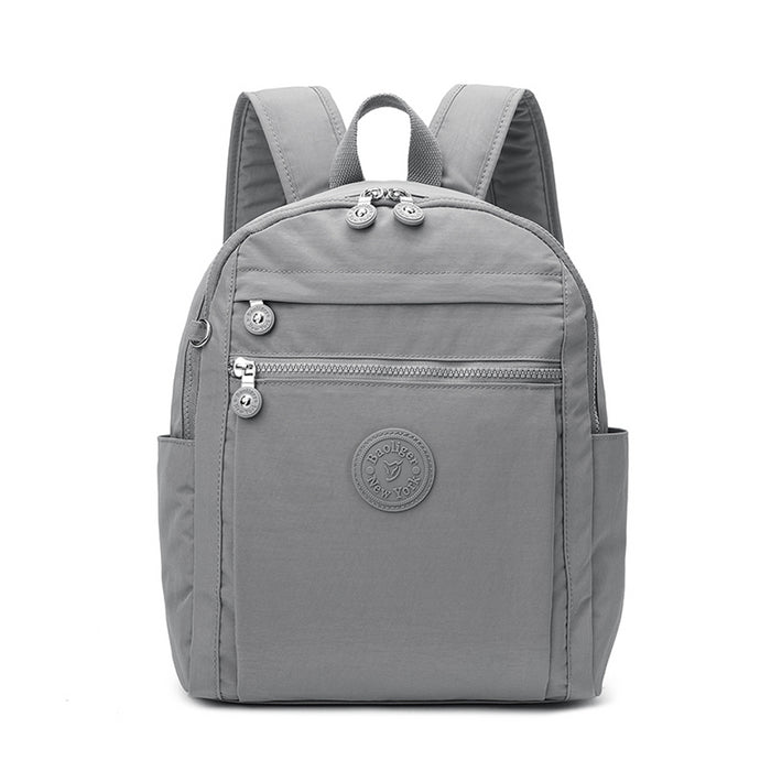 B-B 8613-Backpack-Grey 13.5"