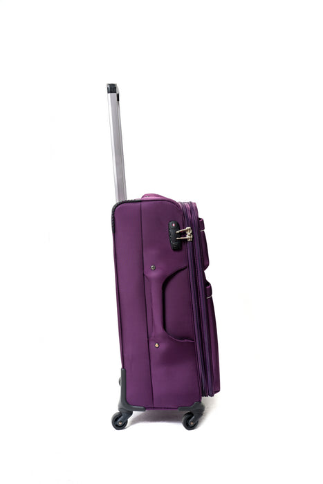L-BL 89019 3-Pc Luggage-Purple