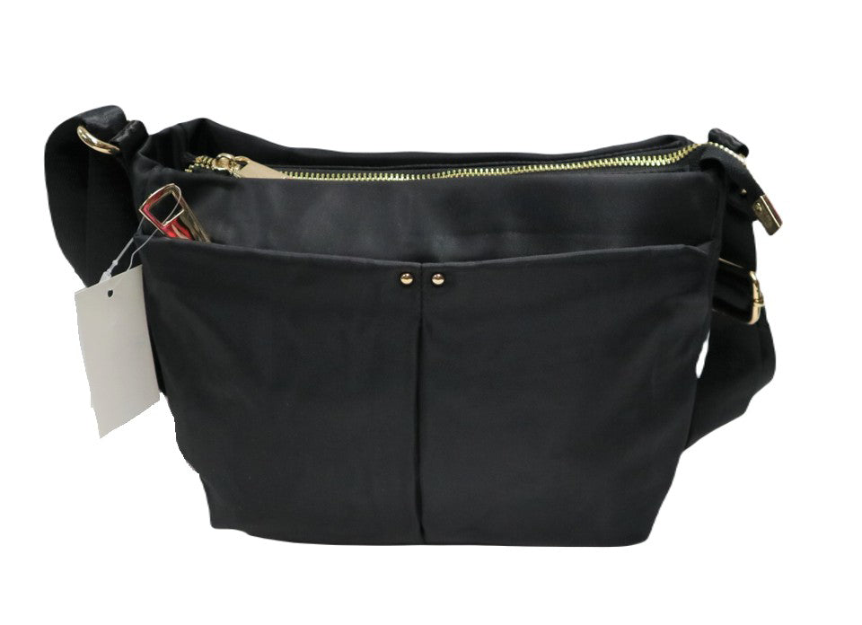 C-TB 7167 Crossbody Bag-Black