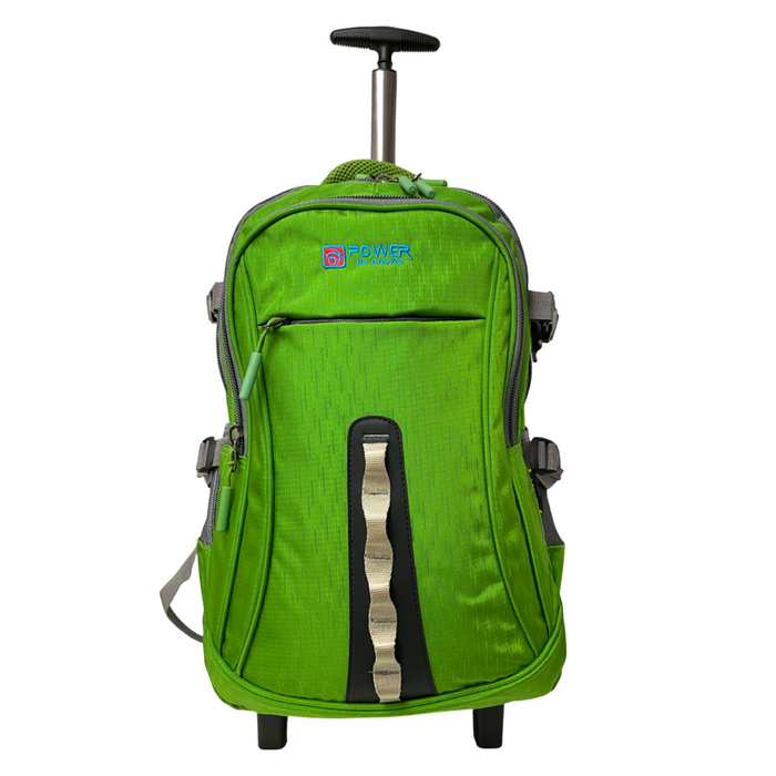 B-2167-Backpack W/Wheels 18"-Green
