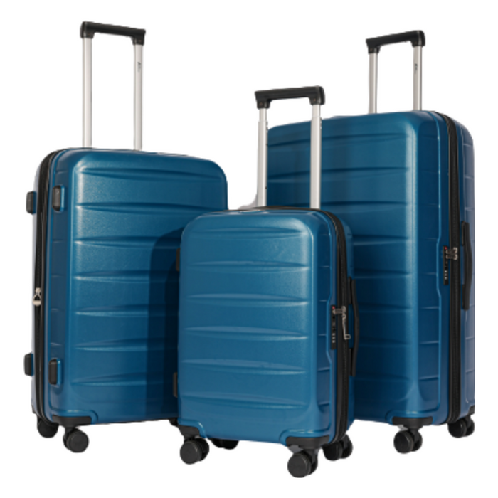 L-988-3-pc(20'26"30") PC Luggage-royal Blue(TSA Lock