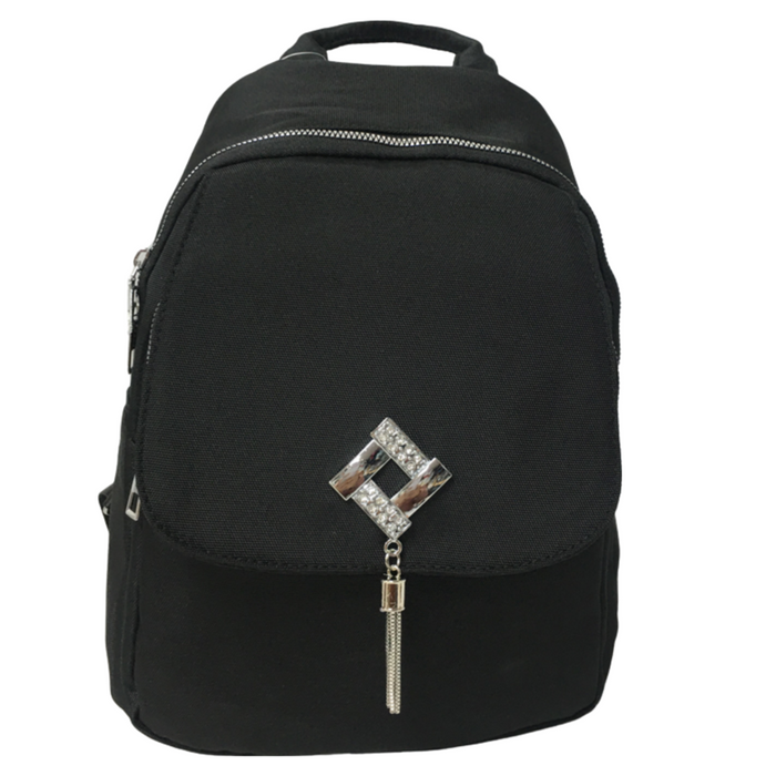 B-YJ 203-Backpack-Black