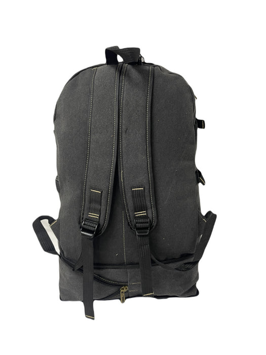 B-BQ 0103 Canvas Backpack-Black