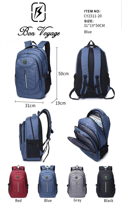 B-CY 2311-20" Backpack-Black
