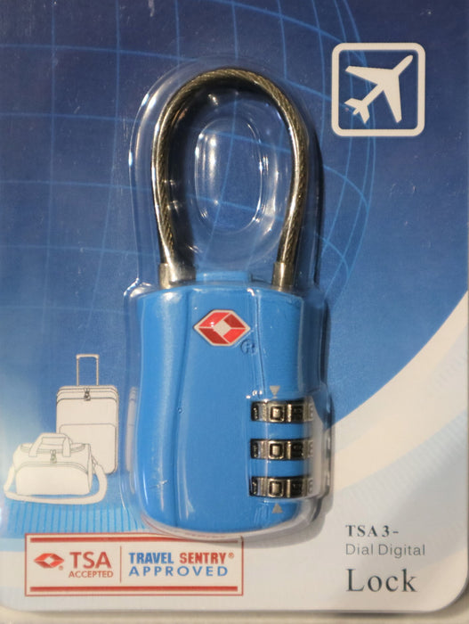 SKG 527B TSA 3-Dial Lock-Sky Blue