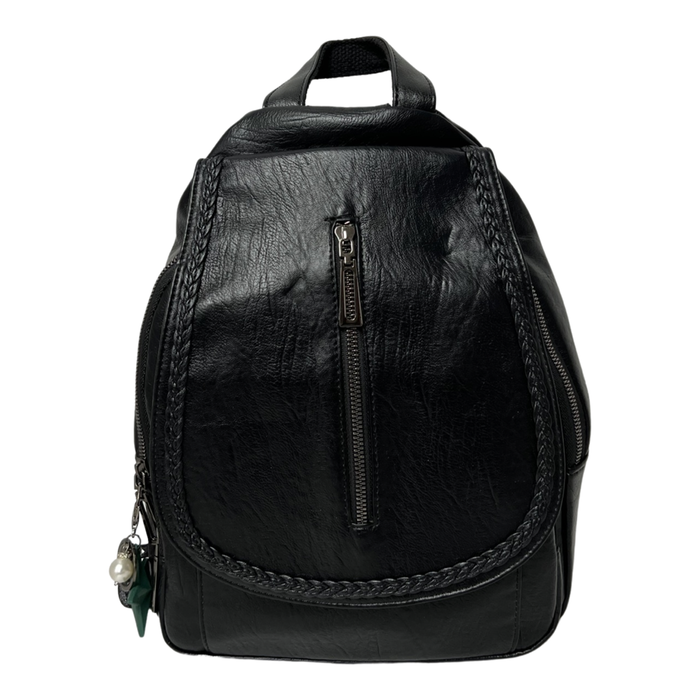 B-YJ 705-Backpack-Black