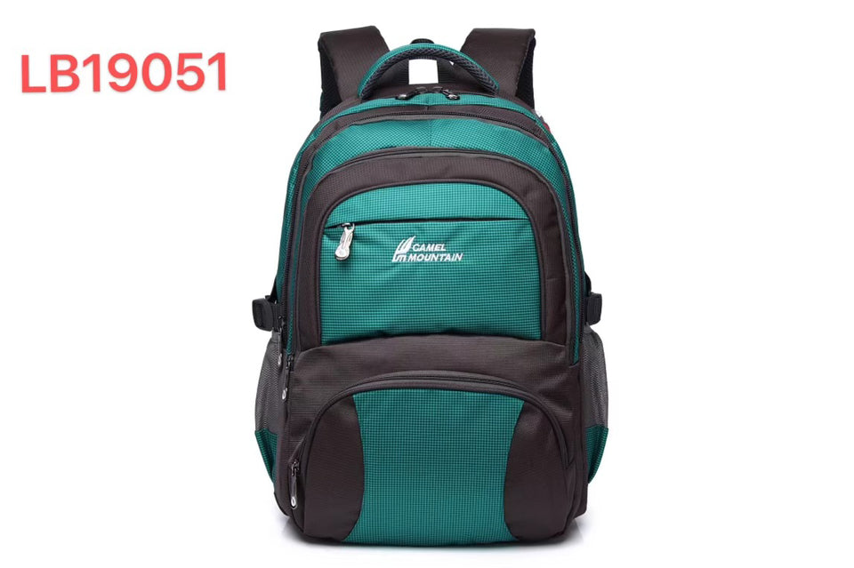 B-LB 19051 Backpack 20'-Black/Green