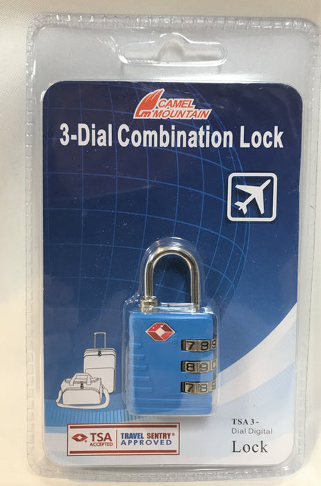 SKG 523 TSA 3-Dial Lock-Sky Blue