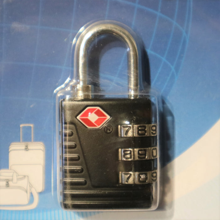 SKG 523 TSA 3-Dial Lock-Black