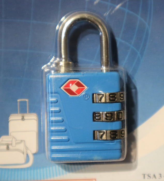 SKG 523 TSA 3-Dial Lock-Sky Blue