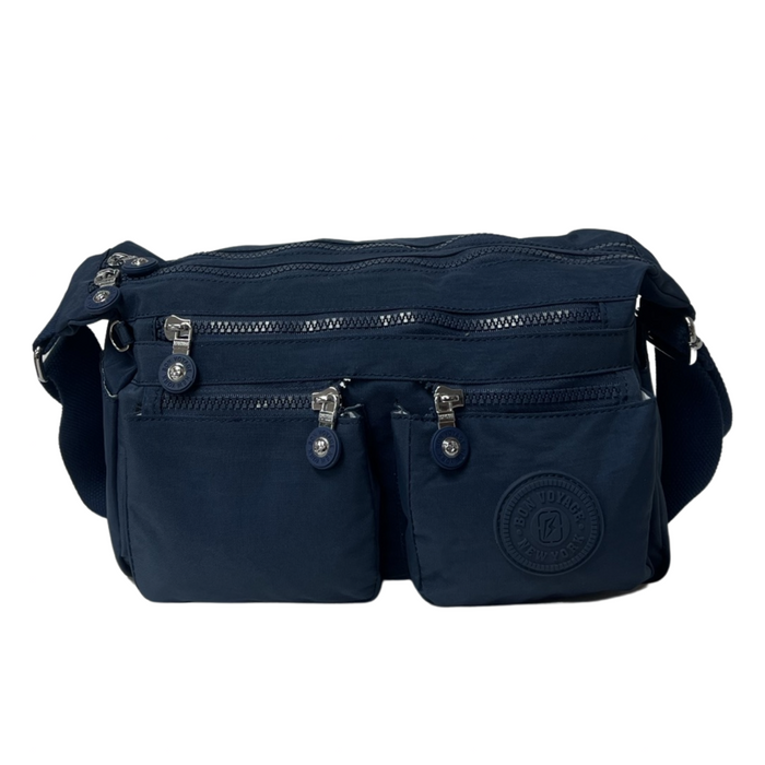 C-B 8036 Crossbody Bag-Blue