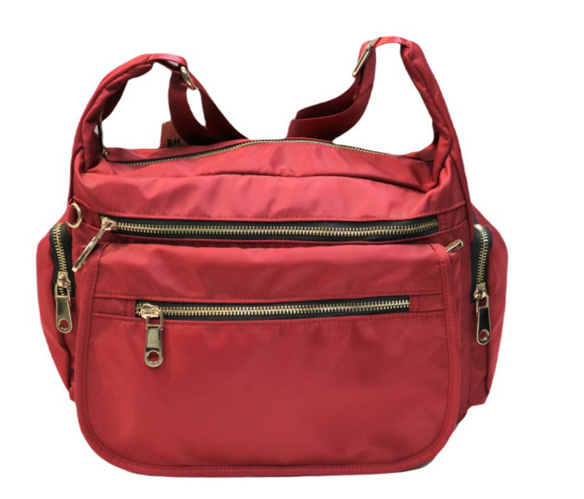 C-BH 13009 Crossbody Bag-Dark Red