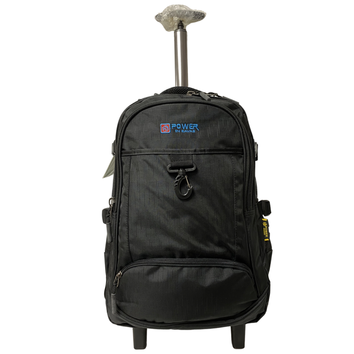 B-2168-Backpack W/Wheels 18"-Black