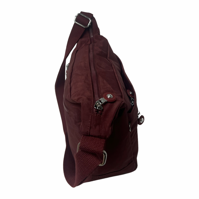 C-8087S Crossbody Bag-Dark Red