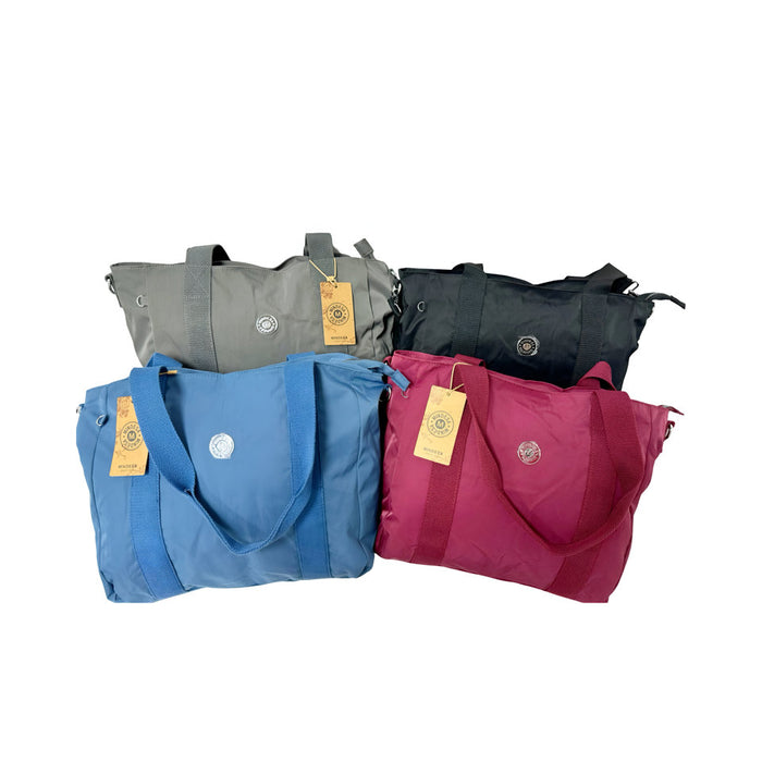 Crossbody Bag Burgundy Tote Convertible Shoulder Purse Everyday Travel B8728