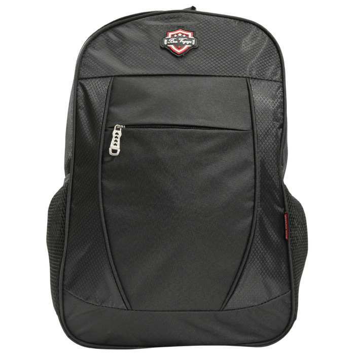 18 Inch Backpack Black School Bookbag Travel Everyday Day Pack 2440