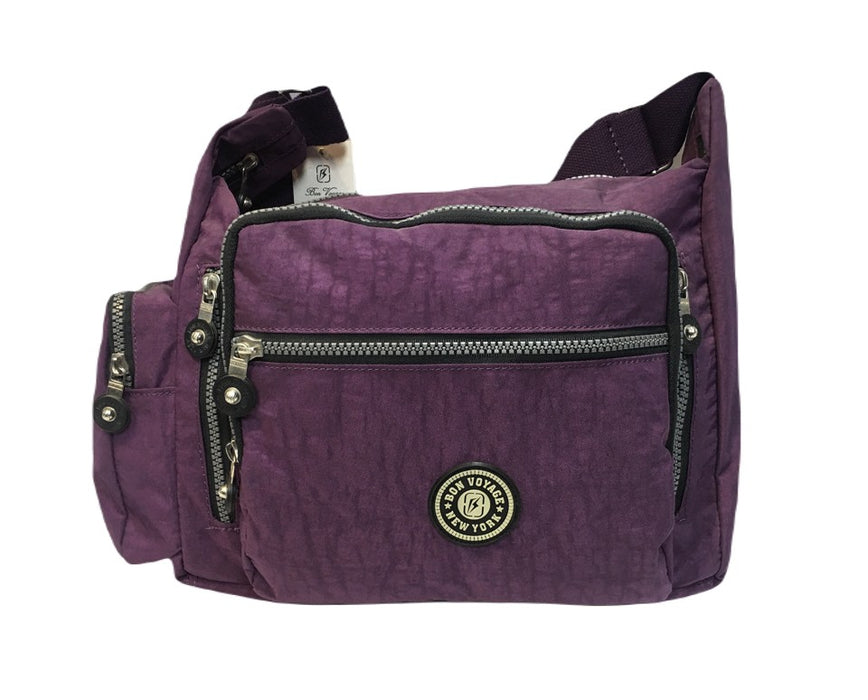 C-BF 1118 12" Cross Body Bag-Purple