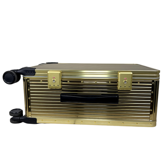 L-016-7 20" Titanium Steel Luggage-Gold