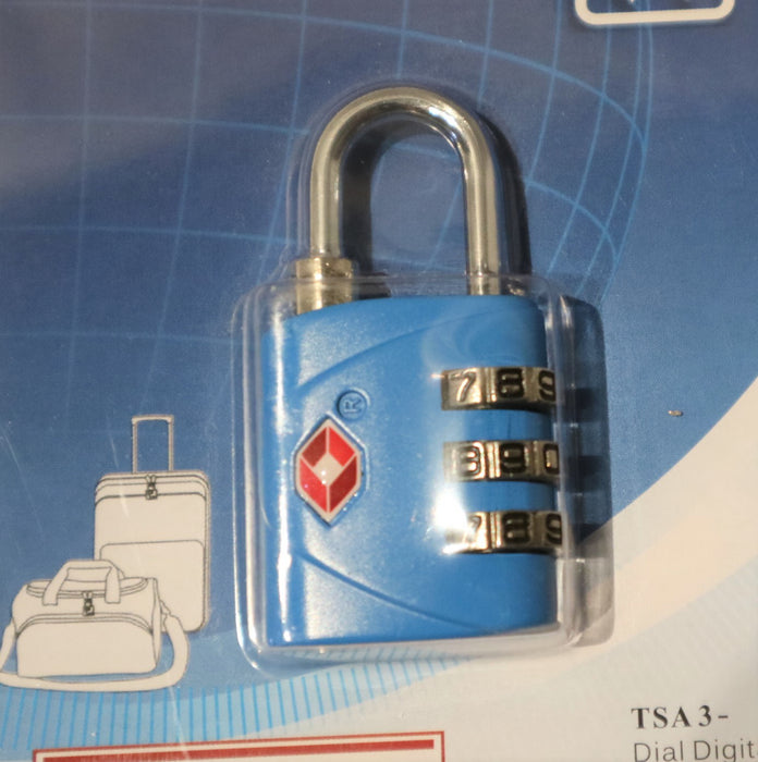 SKG 533 TSA 3-Dial Lock-Sky Blue