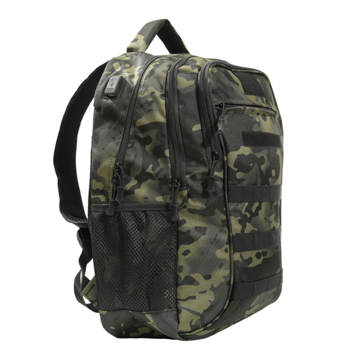 20 Inch Backpack - Black Camou
