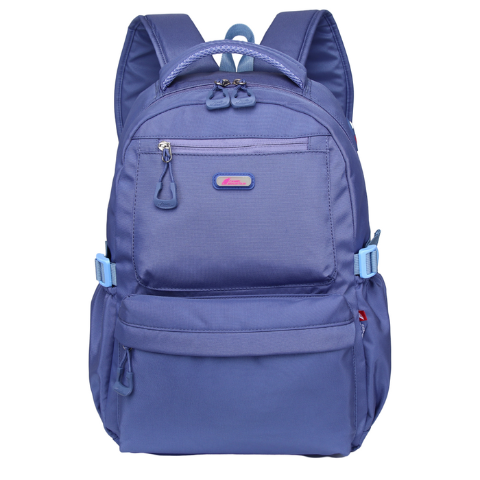 17 Inch Backpack Red Compact School Bookbag Travel Daypack BT704
