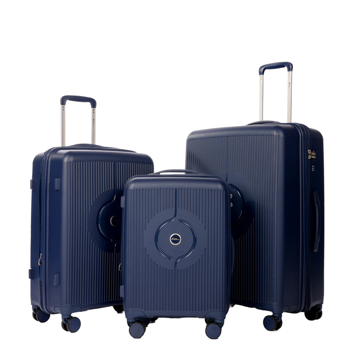 L-PP168 Luggage 20'24"28"-Blue