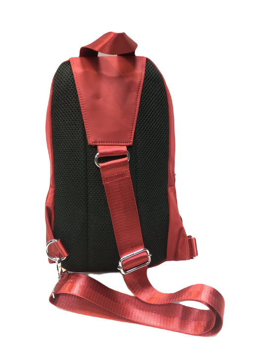 C-TB 855 Crossbody Bag 12.5"-Dark Red