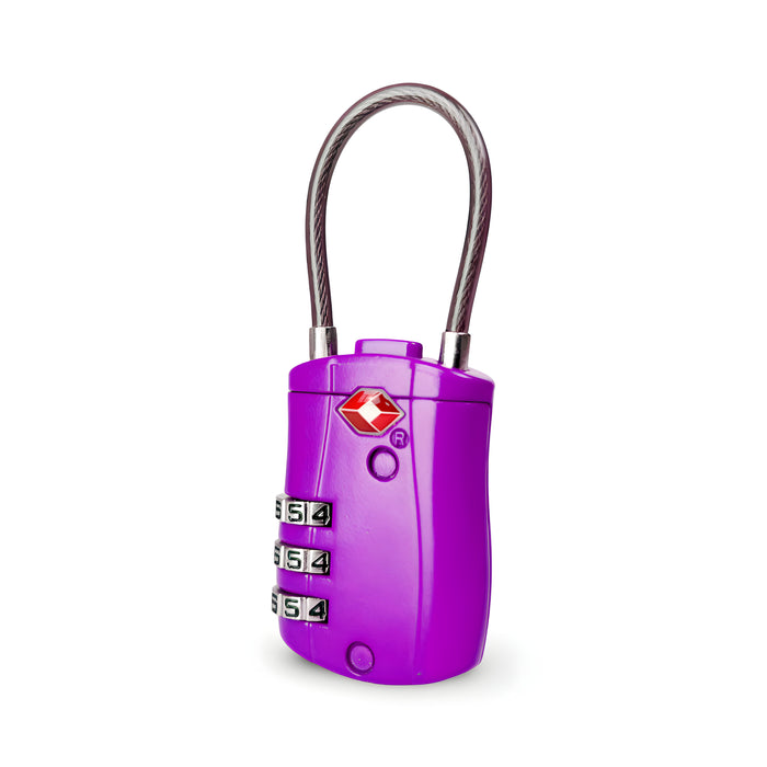 SKG 527B TSA 3-Dial Lock-Purple