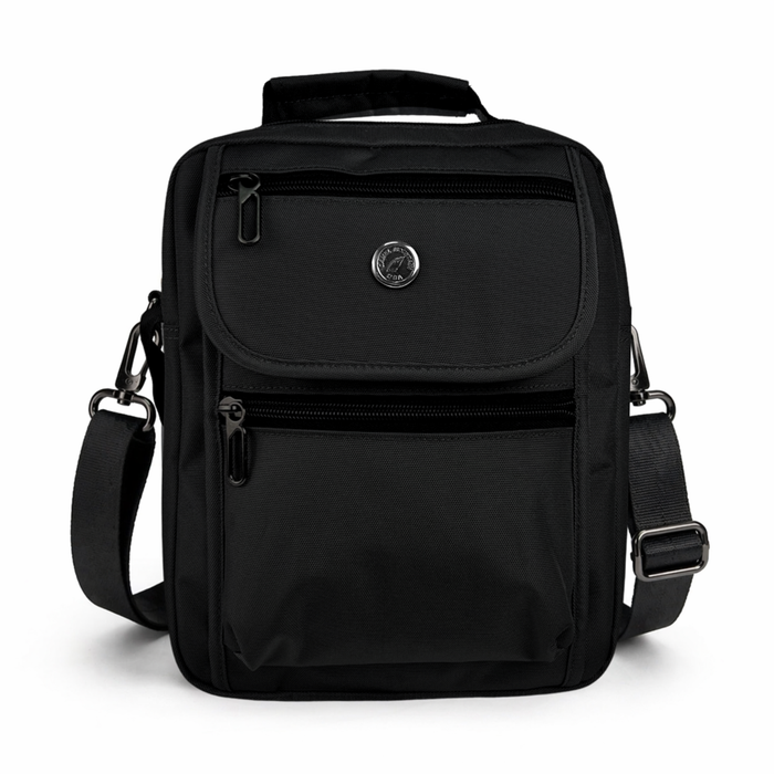 Lightweight Crossbody Bag - Multi-Pocket Everyday Purse