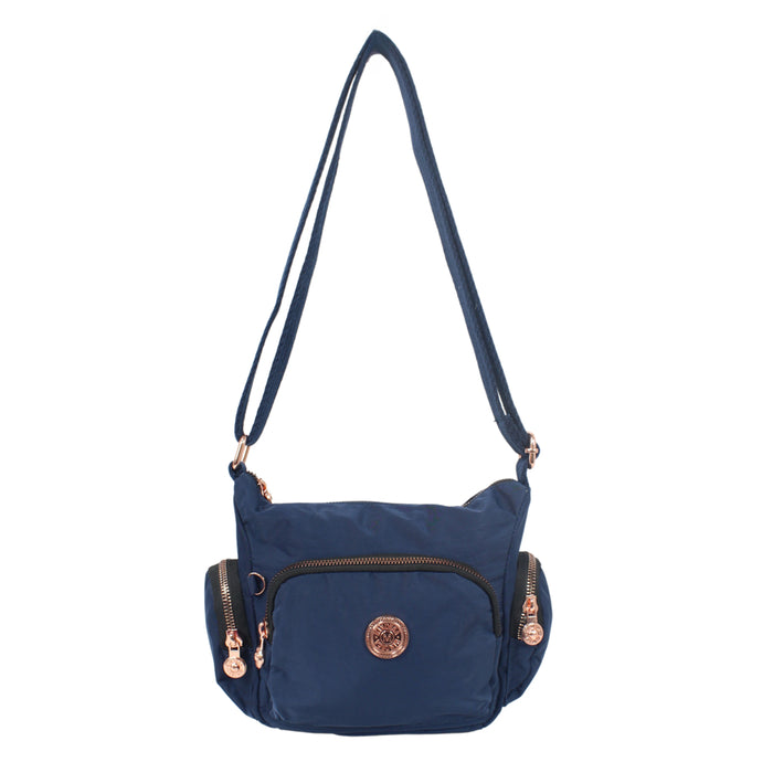 C-B 8718 Cross Body Bag-Navy