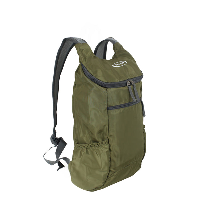 B-B 11039 Packable Backpack 16"- Green