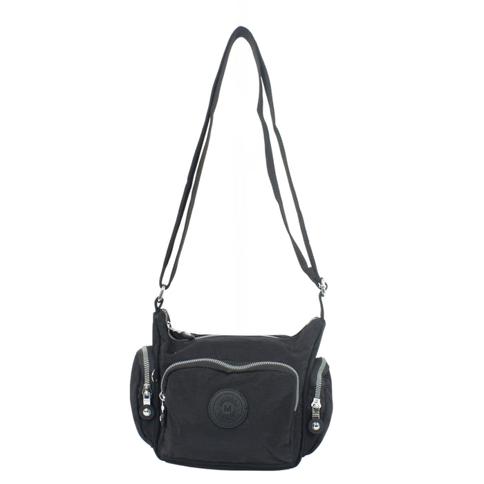 C-B 8713 Cross Body Bag-Black